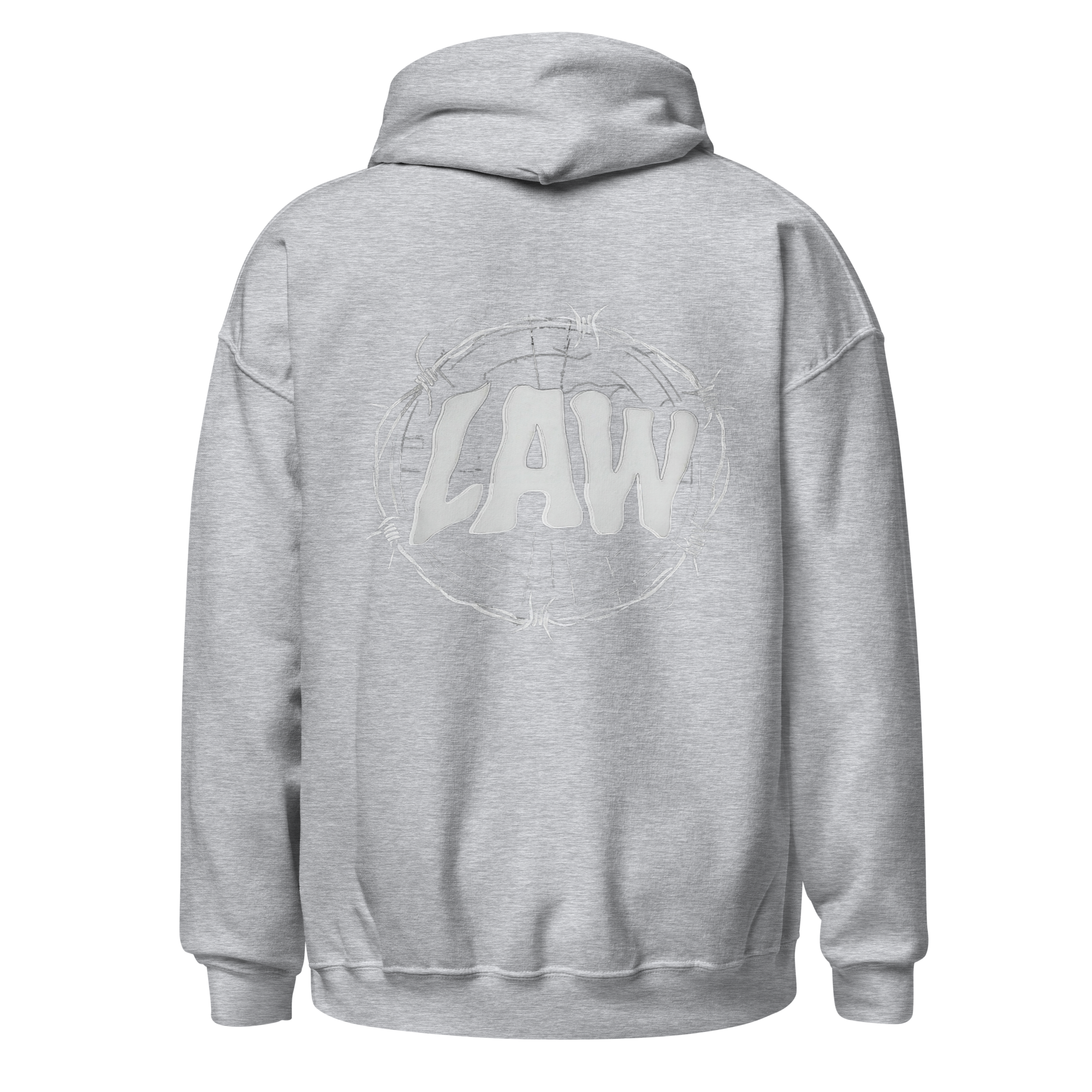 Lost And Found Hoodie Gray spate